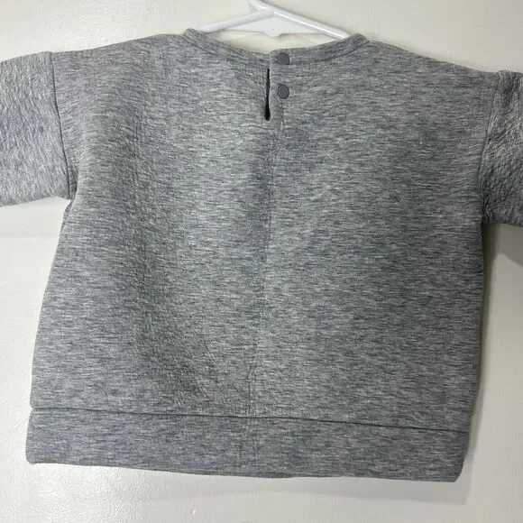 Gucci Children Tiger Floral Printed Grey Cotton Sweater Size 9/12M